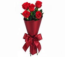 Букет 5 Красных роз Эдлесс Лав в Белогорске Амурской области
