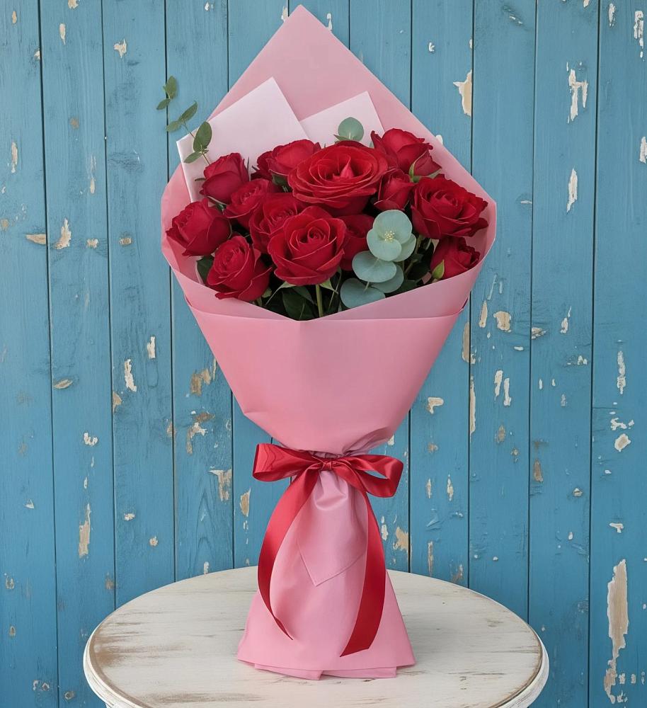 Букет цветов из: Розы в Белогорске Амурской области