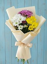 Букет цветов из:  Хризантемы в Белогорске Амурской области