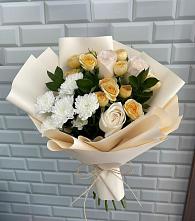 Букет цветов из:  Розы и Хризантемы #REPLACE_PRED# Белогорске Амурской области