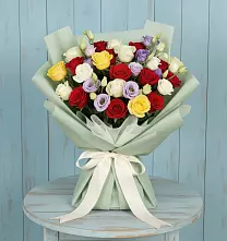 Букет цветов из:  Розы #REPLACE_PRED# Белогорске Амурской области