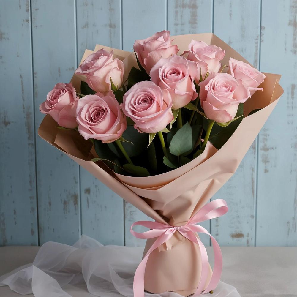 Букет цветов из: Розы в Белогорске Амурской области