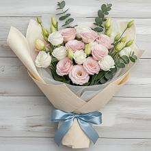 Букет цветов из:  Лизиантусы #REPLACE_PRED# Белогорске Амурской области