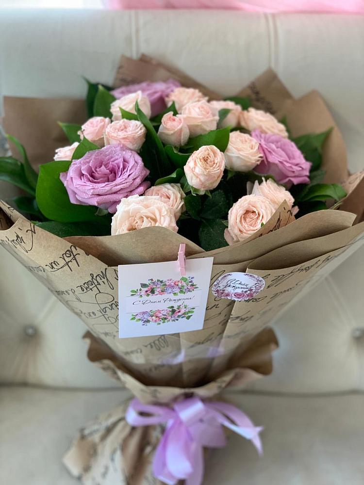 Букет цветов из: Розы в Белогорске Амурской области