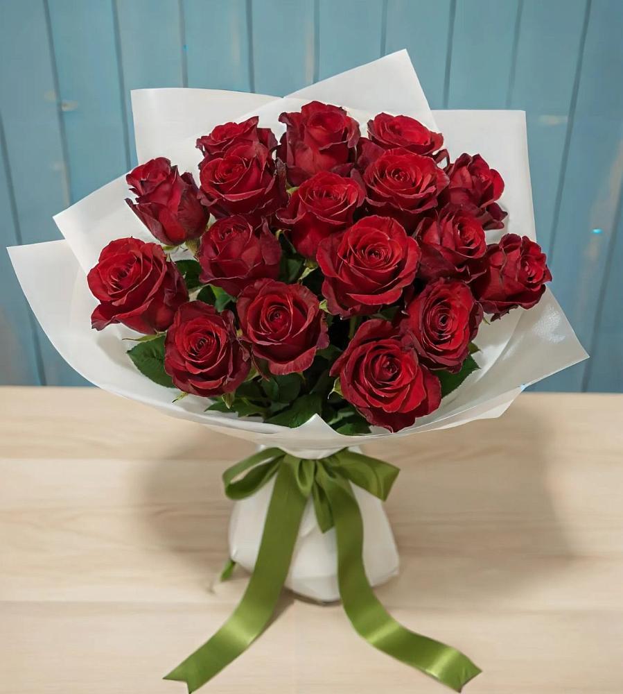 Букет Красные розы в Белогорске Амурской области