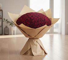Букет 101 Красная роза в Белогорске Амурской области