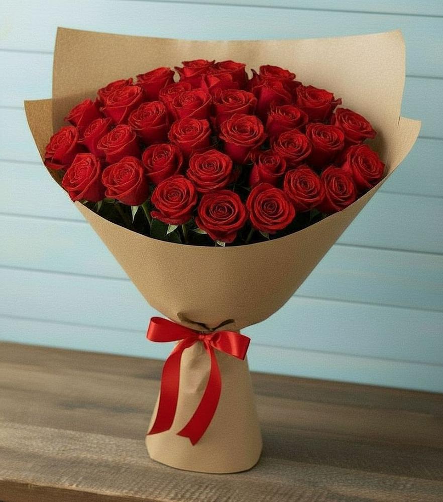 Букет Красные розы Милано в Белогорске Амурской области