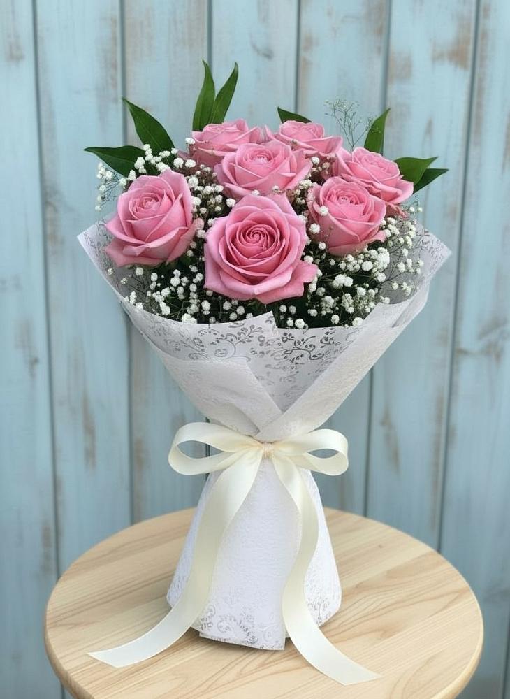 Букет цветов из: Розы в Белогорске Амурской области