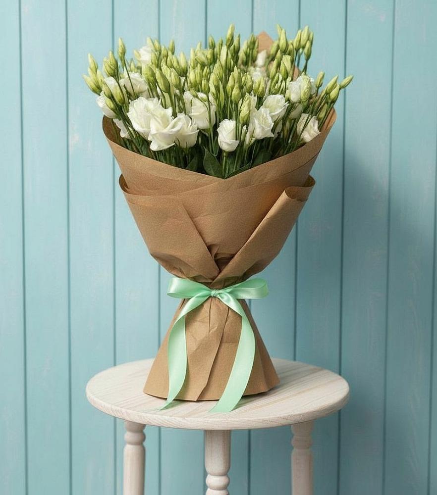 Букет цветов из: Лизиантусы в Белогорске Амурской области