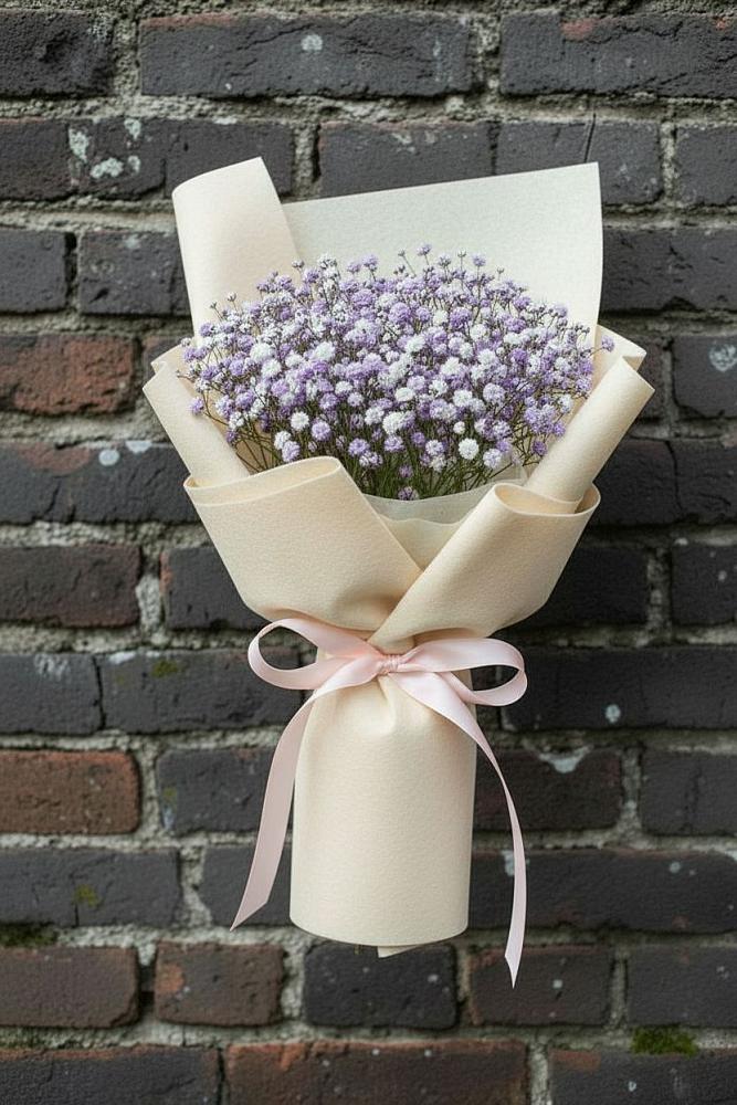 Букет цветов из: Гипсофила в Белогорске Амурской области