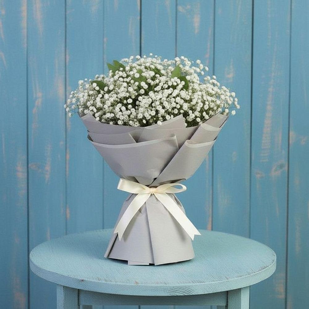 Букет цветов из: Гипсофила в Белогорске Амурской области