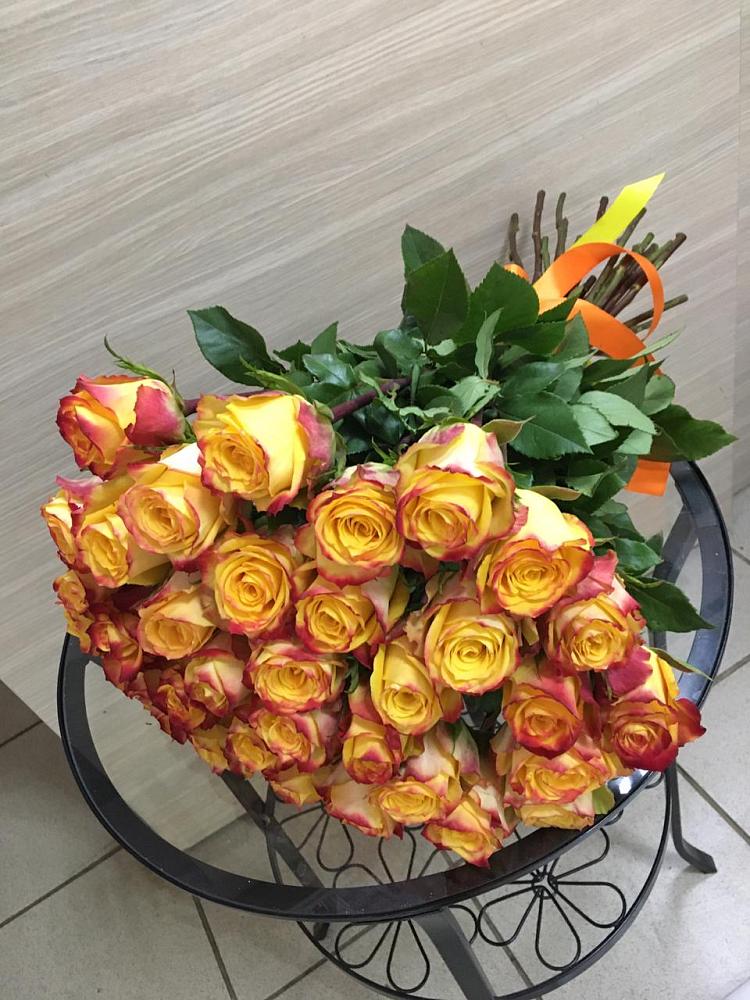 Букет Желтые розы в Белогорске Амурской области