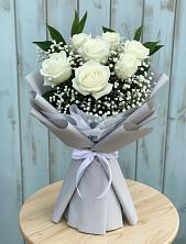 Букет цветов из:  Розы в Белогорске Амурской области