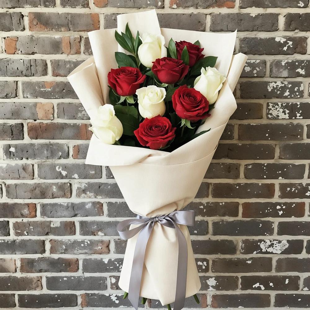 Букет цветов из: Розы в Белогорске Амурской области