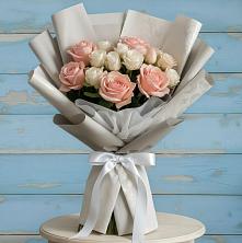 Букет цветов из:  Розы в Белогорске Амурской области