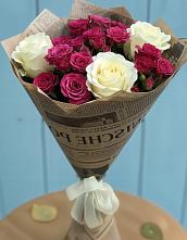 Букет цветов из:  Розы в Белогорске Амурской области