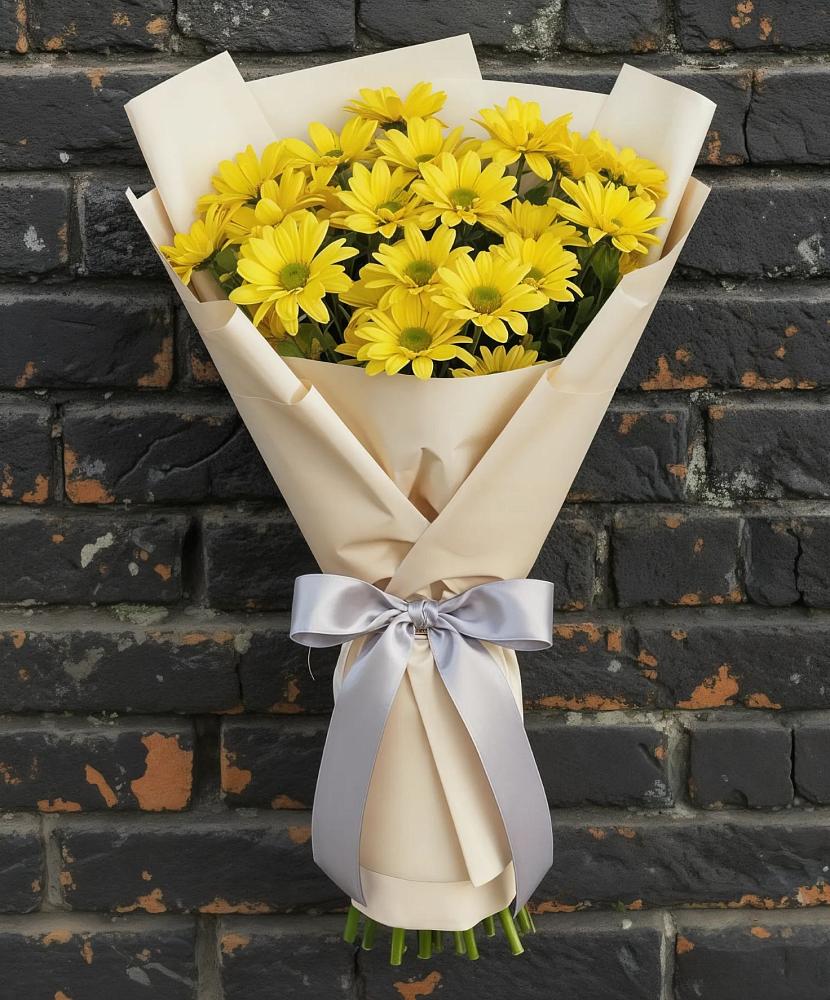 Букет цветов из: Хризантемы в Белогорске Амурской области