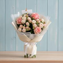 Букет цветов из:  Розы в Белогорске Амурской области